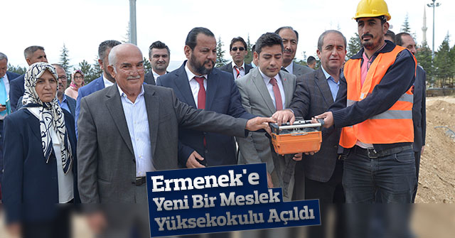 Ermenek'e Yeni Bir Meslek Yüksekokulu Açıldı