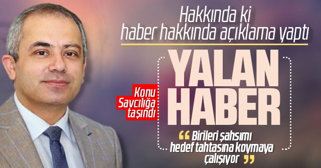 Yahya Kürekçi iddialar hakkında açıklama yaptı