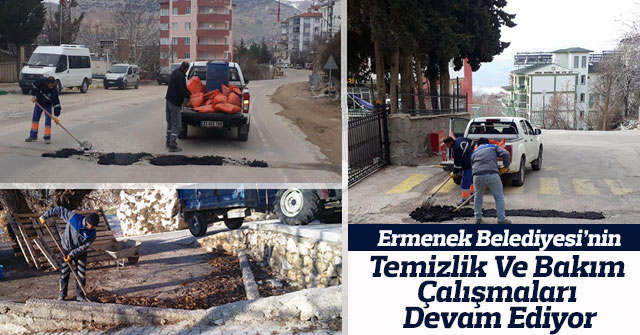 Ermenek Belediyesinin Çalışmaları Devam Ediyor