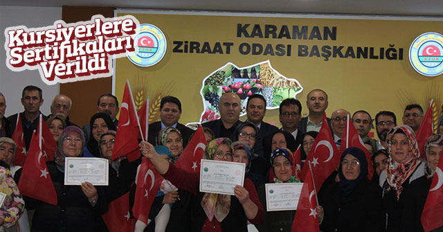 Meyvelerde Hasat Ve Muhafaza Kursu Tamamlandı