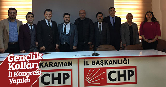 CHP Gençlik Kolları İl Kongresi Gerçekleşti