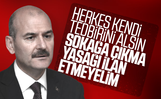 Bakan Soylu, olağanüstü hal sorusunu yanıtladı