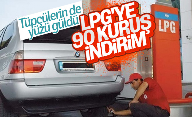 LPG'ye indirim geliyor