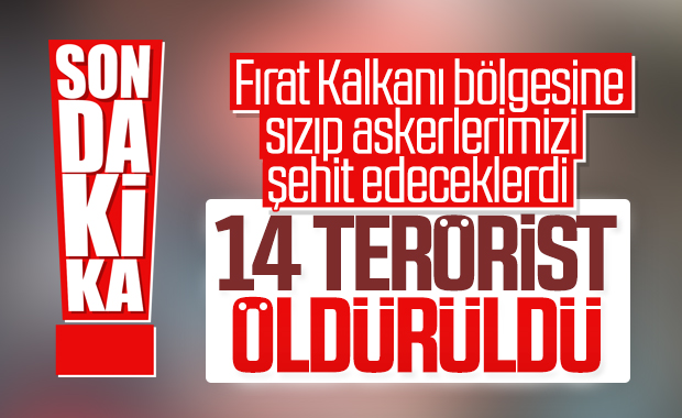 Saldırı hazırlığındaki 14 terörist öldürüldü