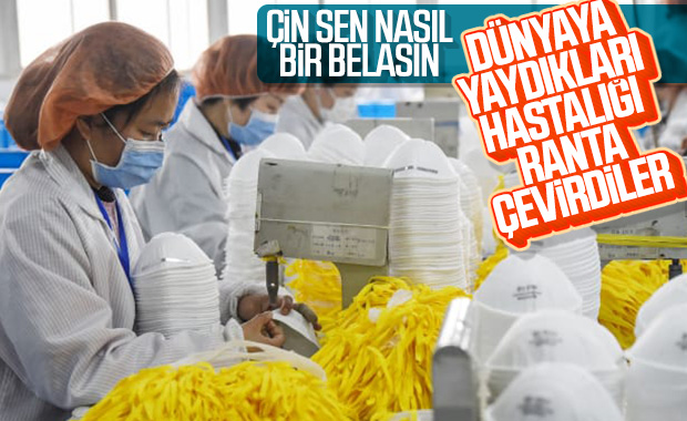 Çin, 4 milyar maske ihraç etti