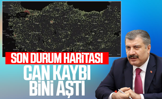 Koronavirüsten can kaybı 1006'ya yükseldi