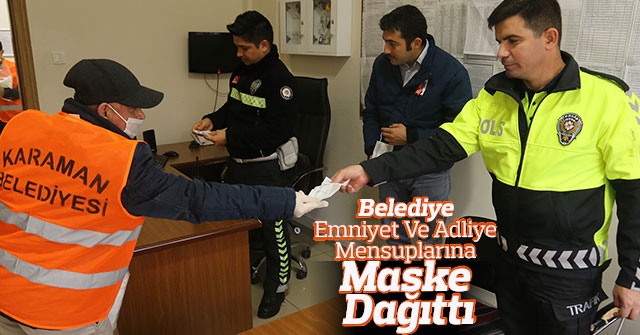 Belediye Emniyet Ve Adliye Mensuplarını Unutmadı