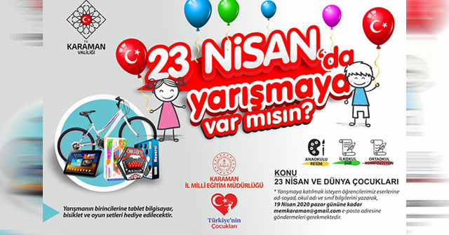 Haydi Çocuklar, Kalemlerle ve Fırçalarla 23 Nisanı Anlatmaya