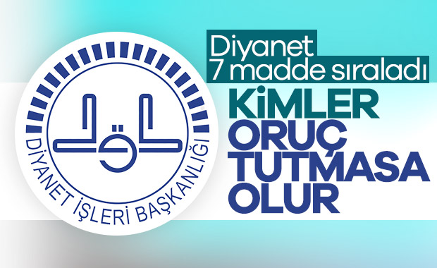 Diyanet, kimlerin oruç tutamayacağını açıkladı