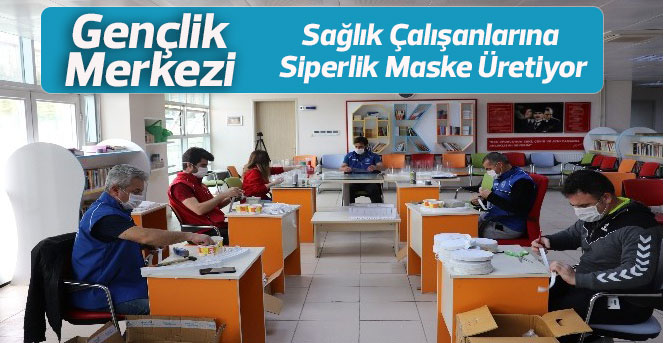 Gençlik Merkezi'nden Sağlık Çalışanlarına destek