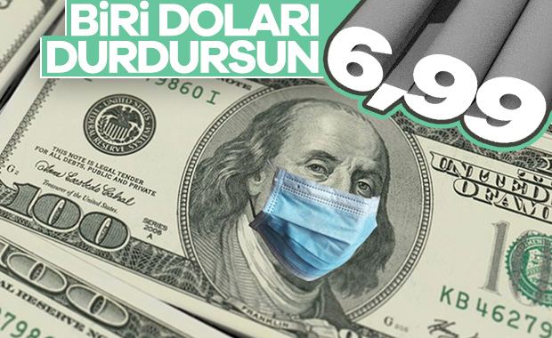 Dolar 7 lira seviyesine dayandı