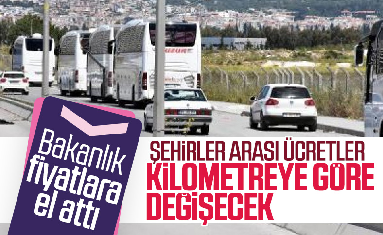 Şehirler arası otobüs seferlerinde tavan fiyat belirlendi