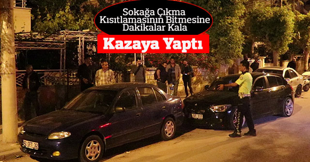 Kaza yapan sürücü, aracını bırakıp kaçtı