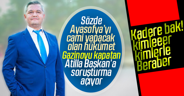 Ermenek Belediyesi Gazino kapattı diye soruşturma geçiriyor