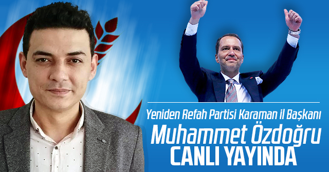 Muhammet Özdoğru canlı yayında soruları cevaplayacak