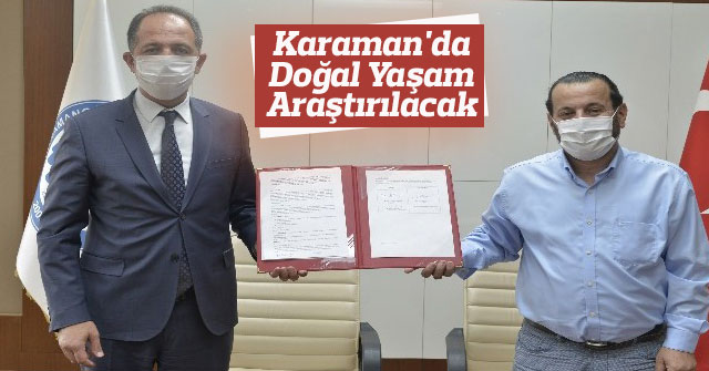 Karaman'da doğal yaşam araştırılacak