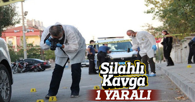 Karaman'da silahlı kavga: 1 yaralı