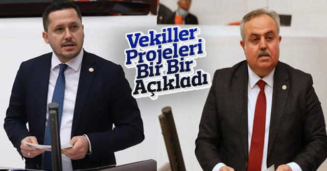 Vekiller Projeleri Bir Bir  Açıkladı