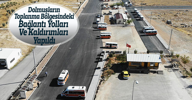 Dolmuşların Bağlantı Yolları Ve Kaldırımları Yapıldı