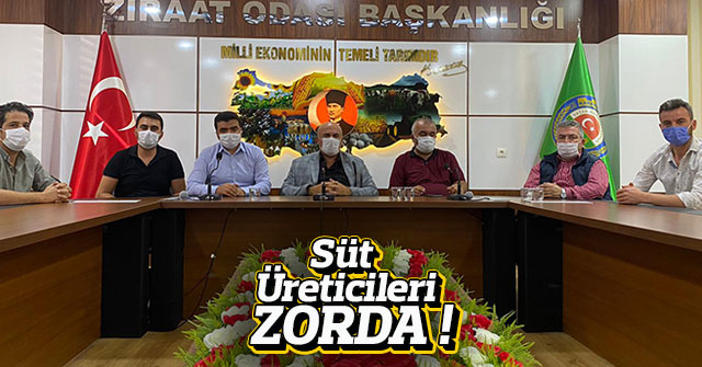 Süt Üreticileri Zorda !