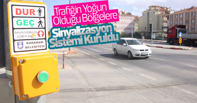 Trafiğin Yoğun Olduğu Bölgelere Trafik Lambası Uygulaması