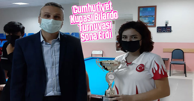 Cumhuriyet Kupası Bilardo Turnuvası Sona Erdi