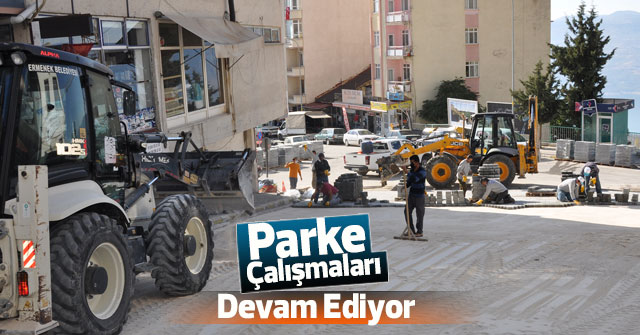 Kilitli Parke Çalışmaları Devam Ediyor