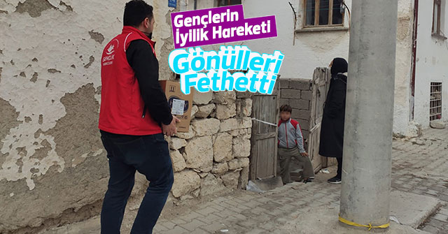 Gençlerin İyilik Hareketi Gönülleri Fethetti