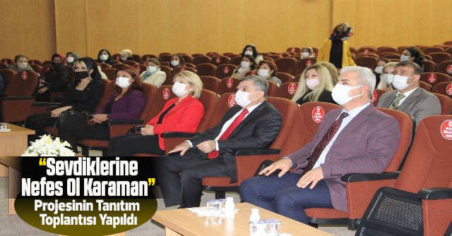 Karaman'da Covid-19 mücadelesine kadın desteği için proje