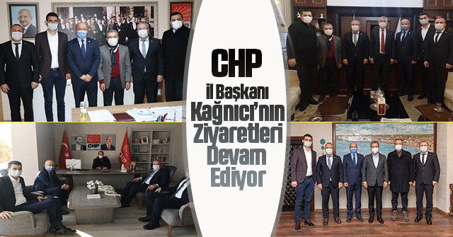 CHP Karaman İl Örgütü komşu şehir başkanlarını ziyaret etti