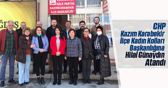 CHP Kadın Kolları örgütleri olarak çalışmaları devam ediyor