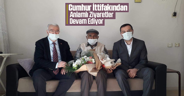 Cumhur İttifakından Anlamlı Ziyaretler Devam Ediyor