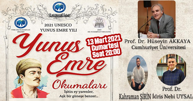 Yunus Emre Okumaları Devam Ediyor