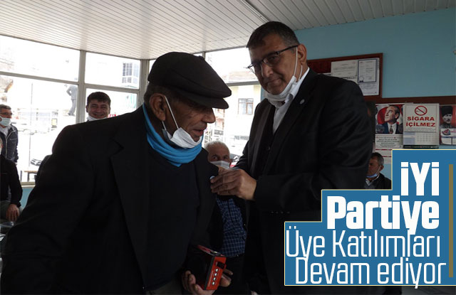 İYİ Partiye Üye Katılımları Devam ediyor