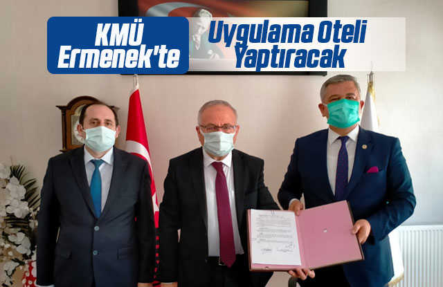 KMÜ, Ermenek'te Uygulama Oteli Yaptıracak