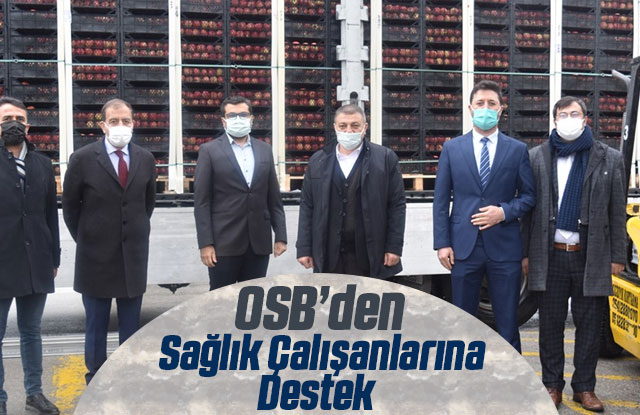 Karaman OSB’den Sağlık Çalışanlarına Tatlı Moral