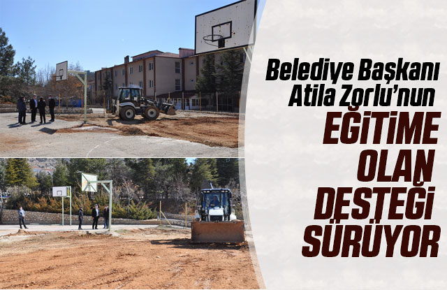 Belediye Başkanı Zorlu’nun Eğitime Olan Desteği Sürüyor