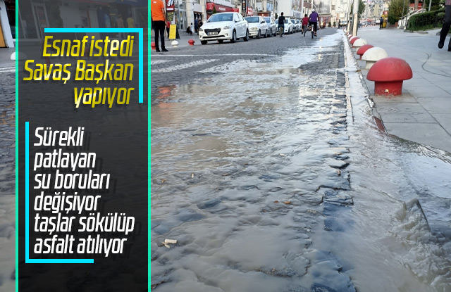 Esnaf istedi, Savaş Başkan yapıyor