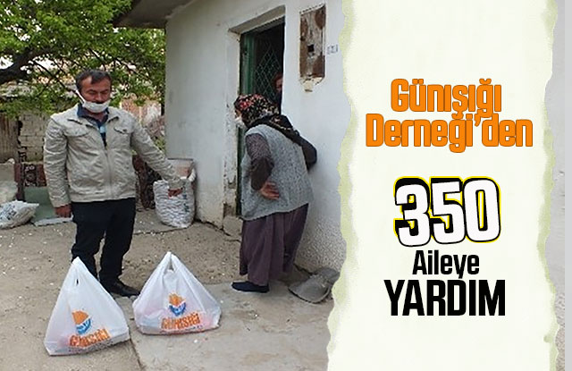 Dernek Başkanı Özel: “Yardımlarımız 350 aileye ulaştırıldı”