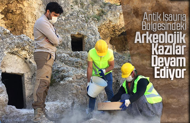 Antik Isaurıa Bölgesindeki Arkeolojik Kazılar Devam Ediyor