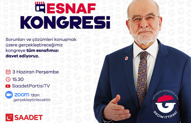 “Esnaf Kongresi” 3 Haziran’da