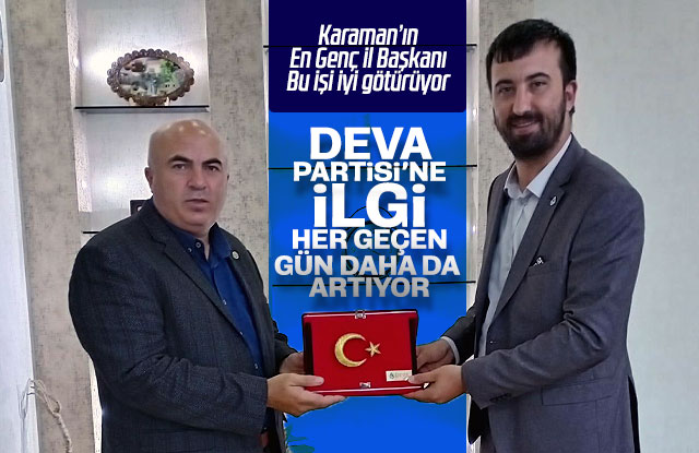 Deva Partisine ilgi artıyor.