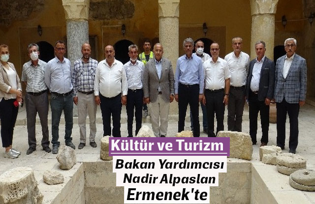 Kültür ve Turizm Bakan Yardımcısı Nadir Alpaslan Ermenek'te