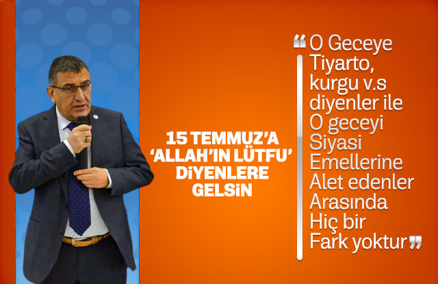 İsmet Hatipoğlu'ndan 15 Temmuz mesajı