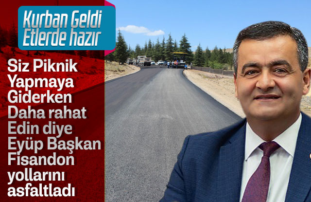 Dereköyde ki Asfalt Çalışması Tamamlandı