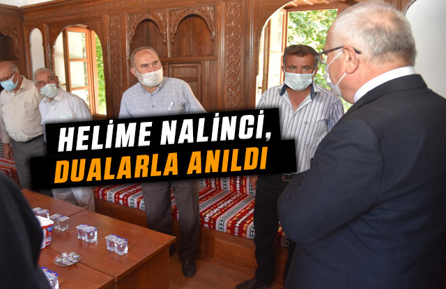 Helime Nalinci, Dualarla Anıldı