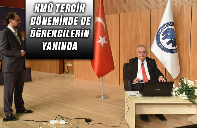 Kmü Tercih Döneminde De Öğrencilerin Yanında