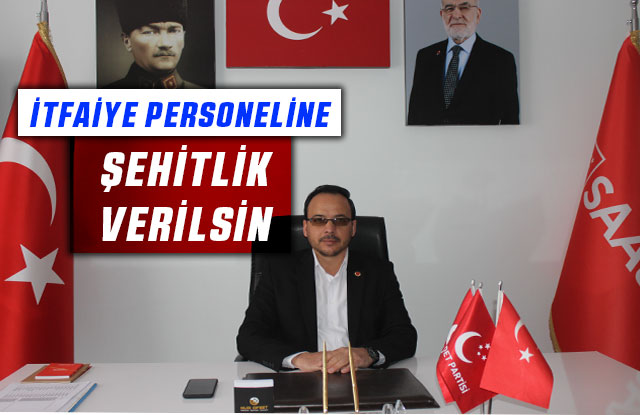 İtfaiye Personeline Sehit Hakları Verilsin