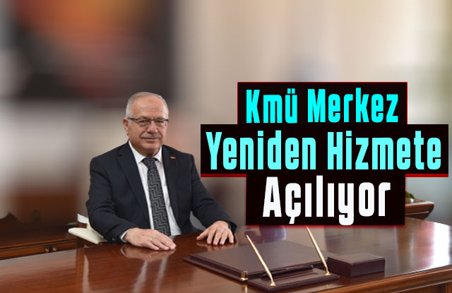 Kmü Merkez Kütüphanesi Yeniden Hizmete Açılıyor