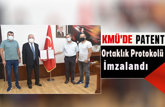 Kmü'de Patent Ortaklık Protokolü İmzalandı